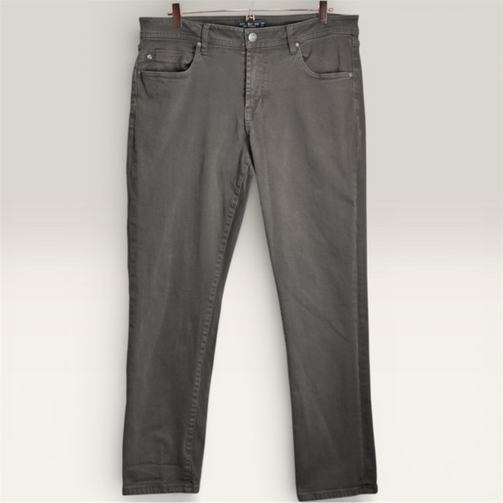 Liverpool Los Angeles Regent Relaxed Straight Stretch Jeans 38x32 Brown